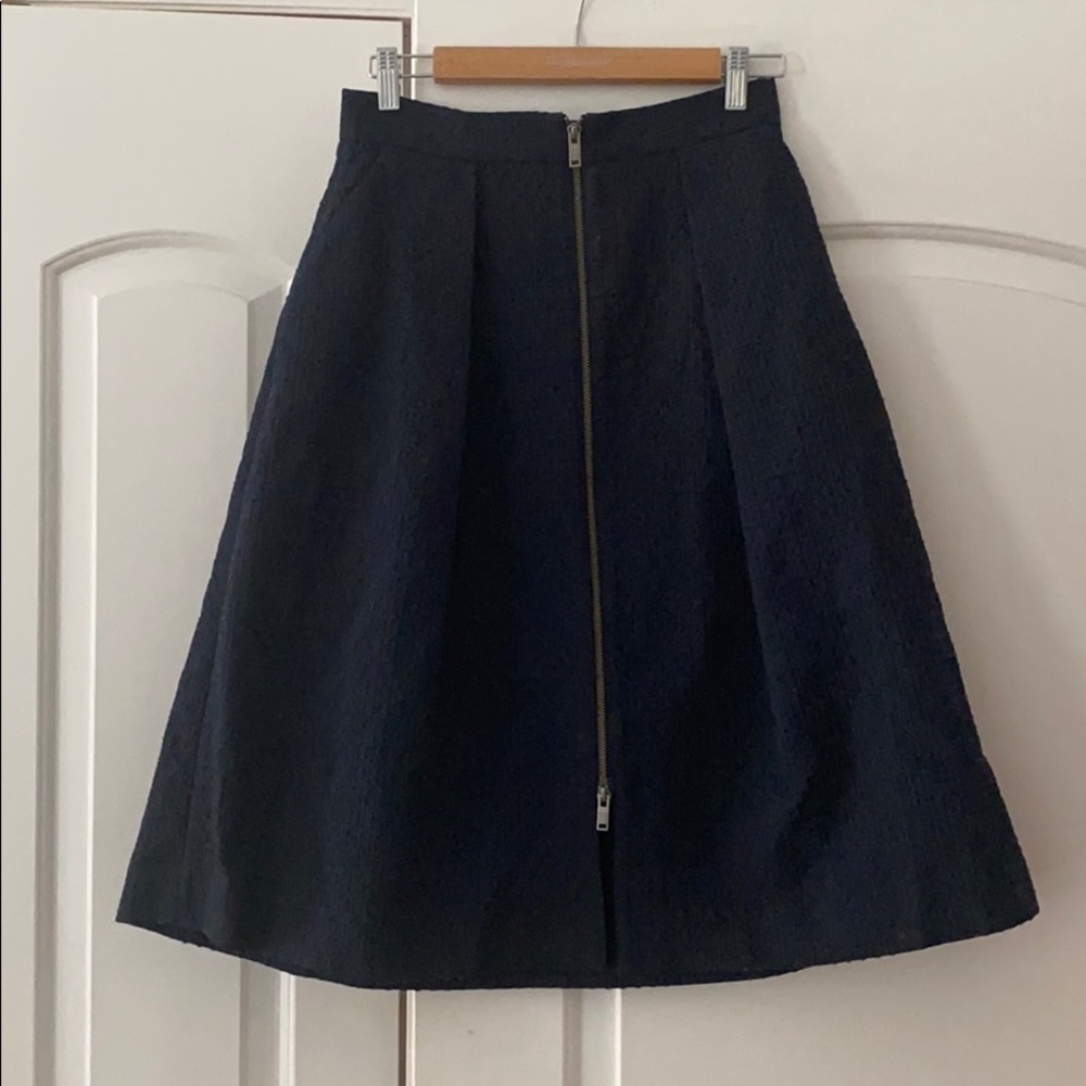 Navy blue skirt